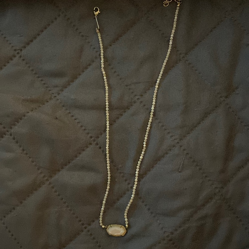 Kendra Scott Beaded Ivory Necklace